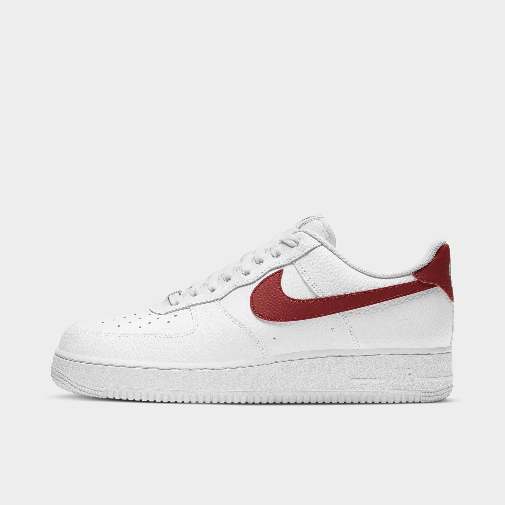 Nike air force 1 07 white red Clearance