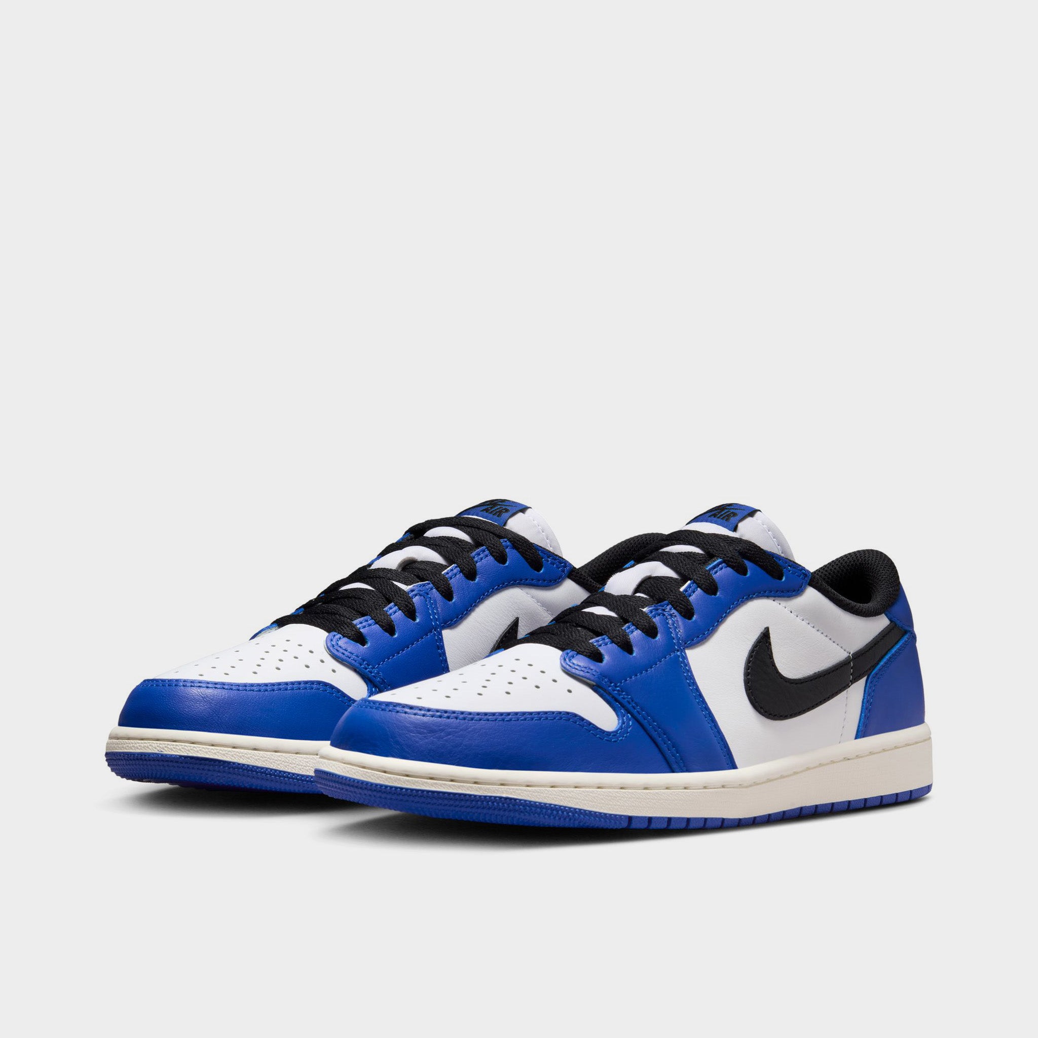 Jordan 1 Low OG White / Black - Game Royal – JD Sports