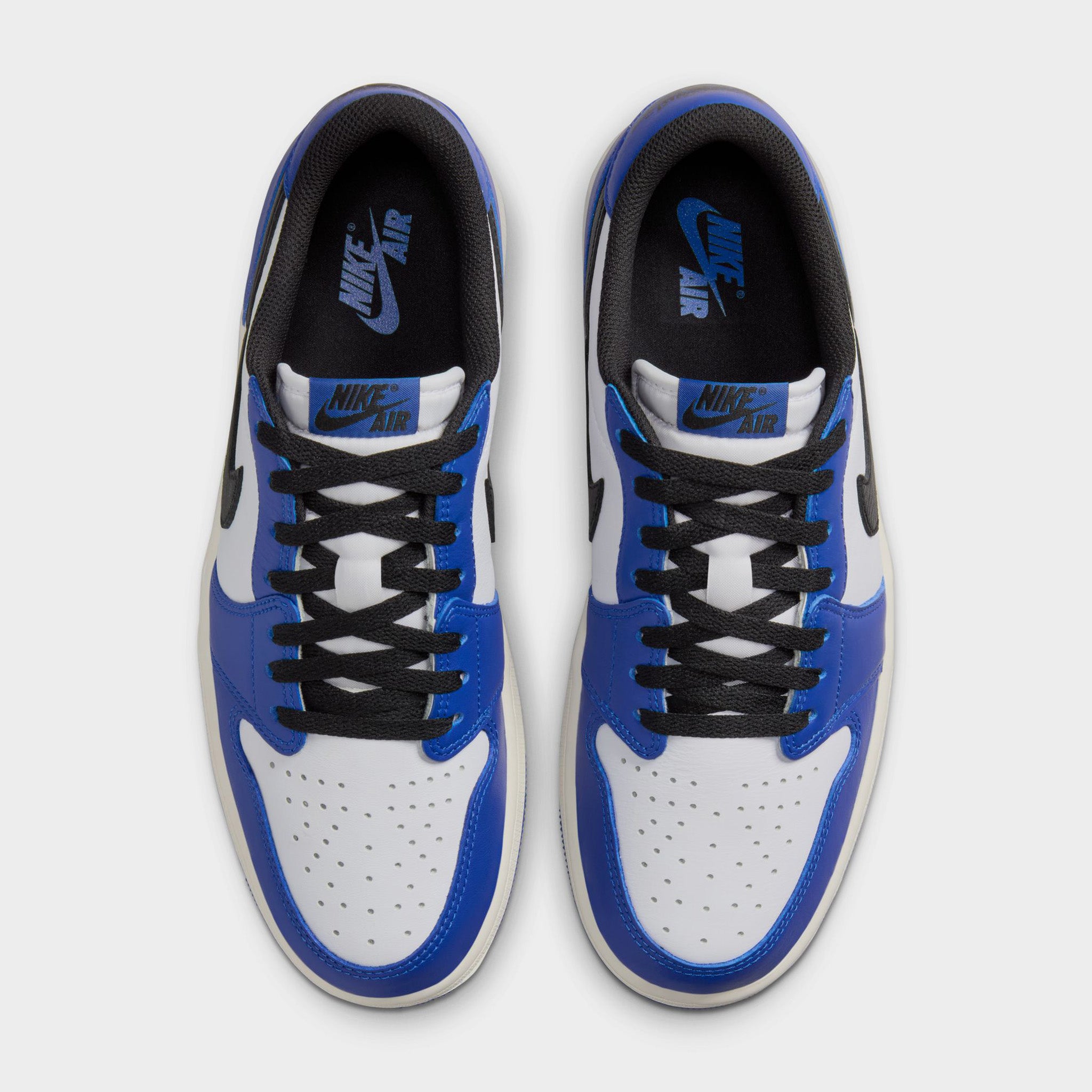 Jordan 1 Low OG White / Black - Game Royal – JD Sports