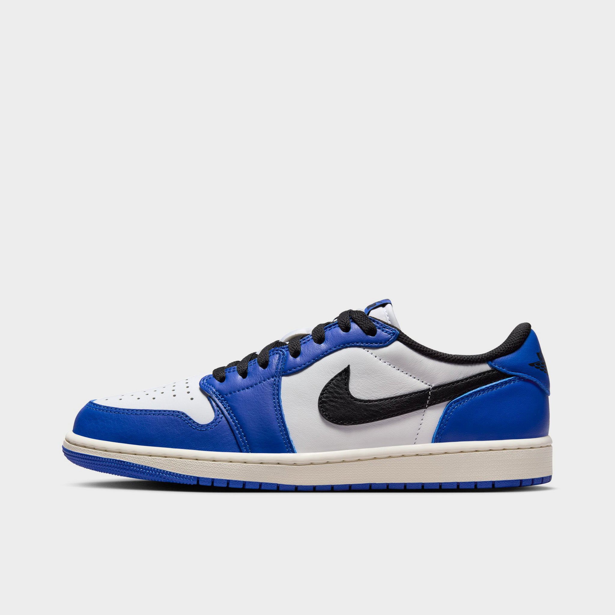 福袋安いいね半額ストア Jordan 1 Low OG White / Black - Game Royal | JD Sports 靴