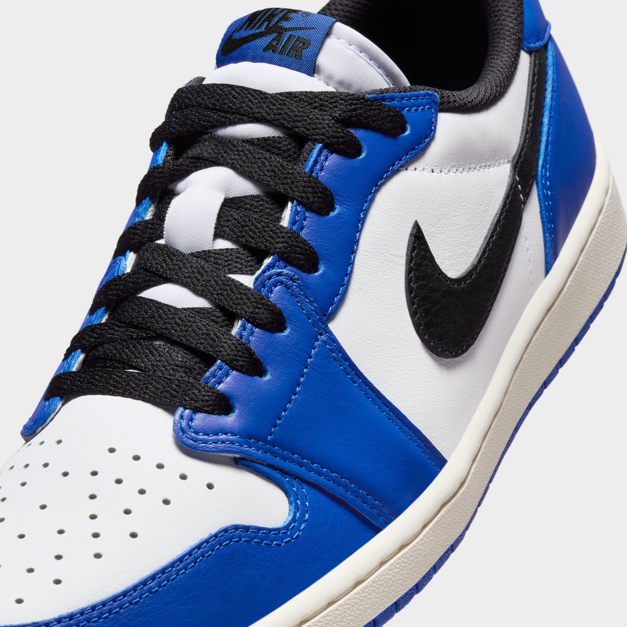 Jordan 1 Low OG White / Black - Game Royal – JD Sports