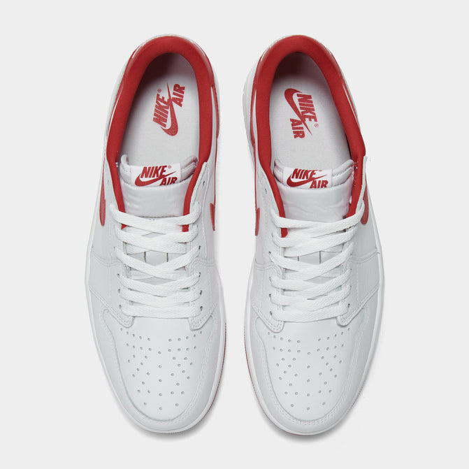 Jordan 1 Retro Low OG White / University Red - White | JD Sports