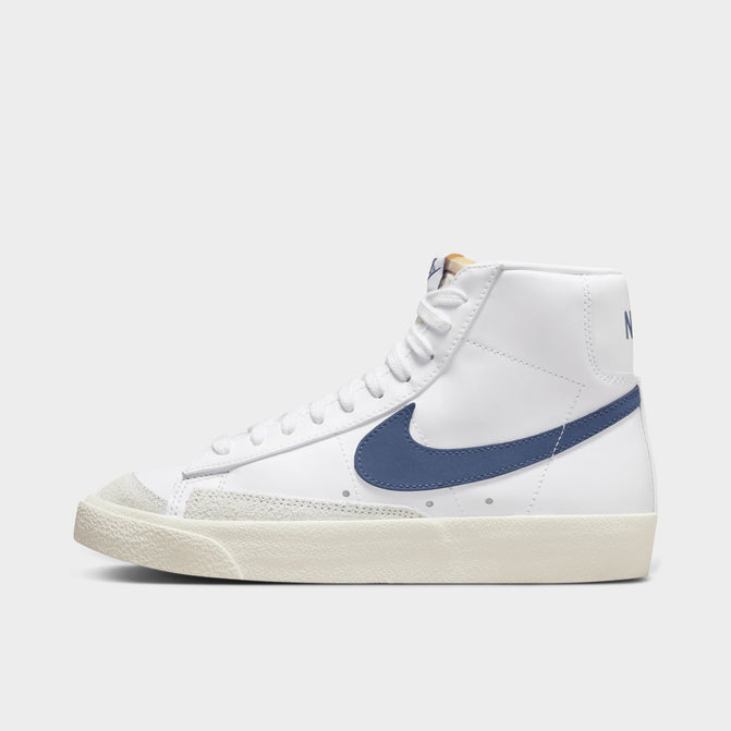 Nike blazer blue deals white