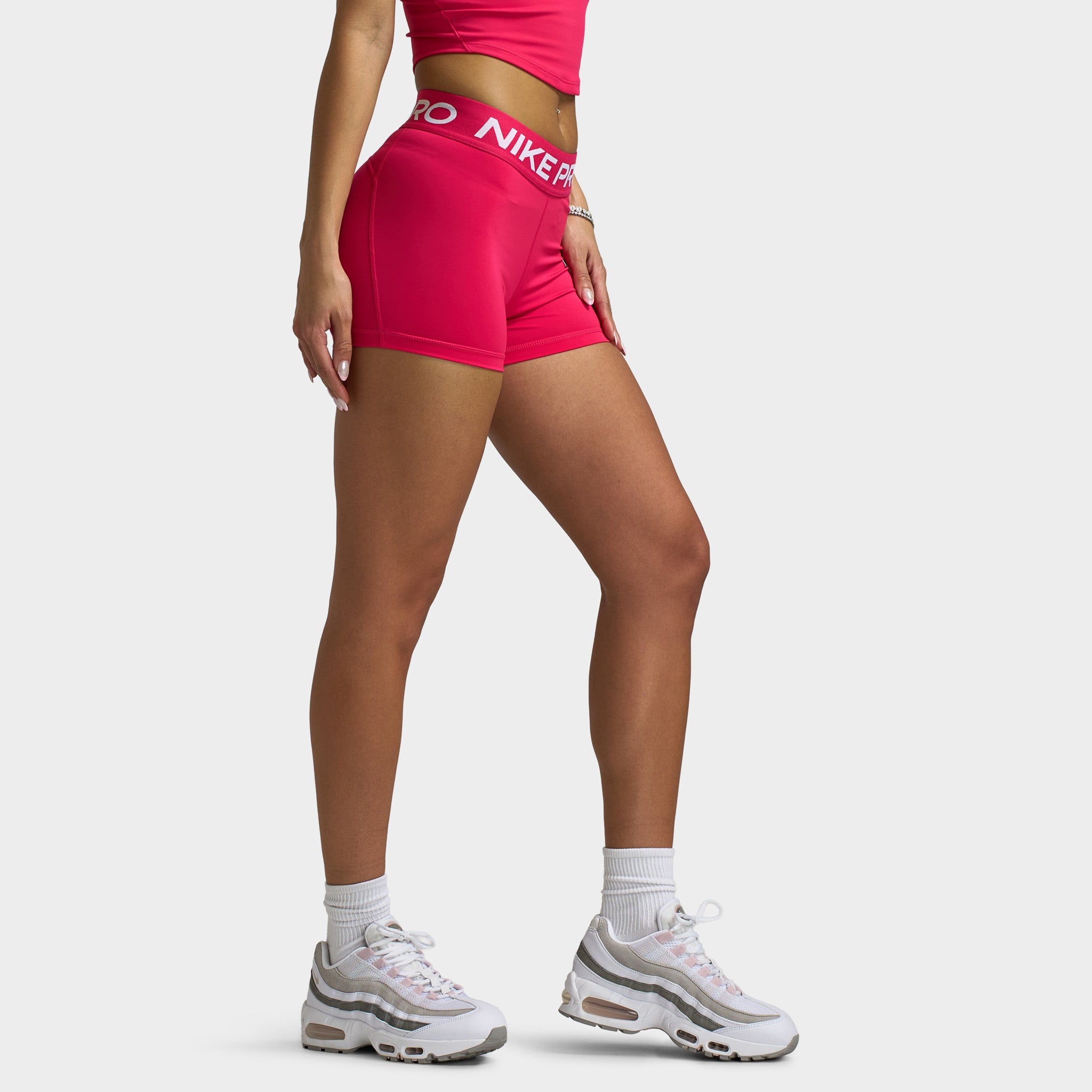 nike pro women's spandex shorts on sale