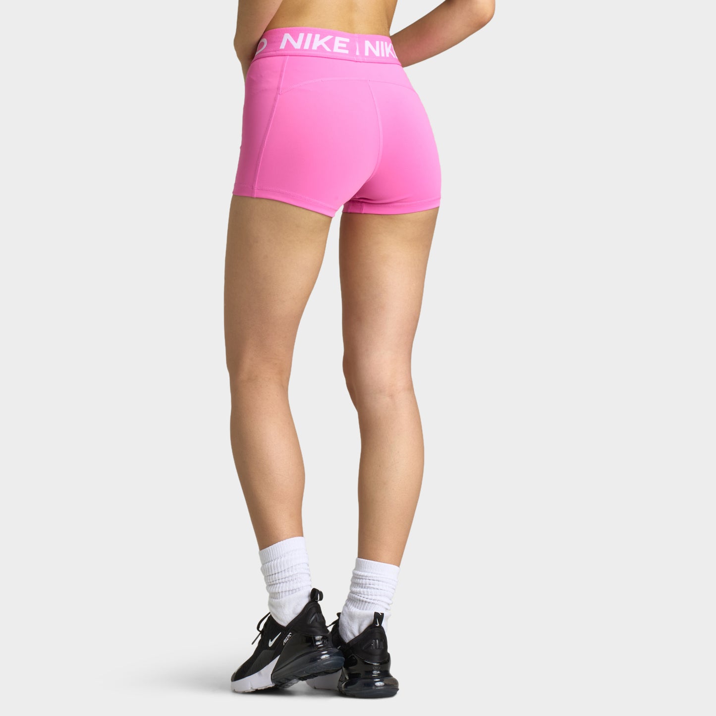 Nike Pro Women's 365 Shorts 3" Playful Pink / White