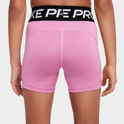 Nike Pro Girls' Shorts Magic Flamingo / White