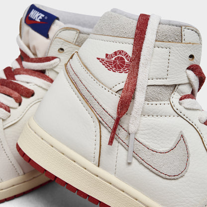 Jordan Women's 1 High OG Sail / Cinnabar - Light Bone