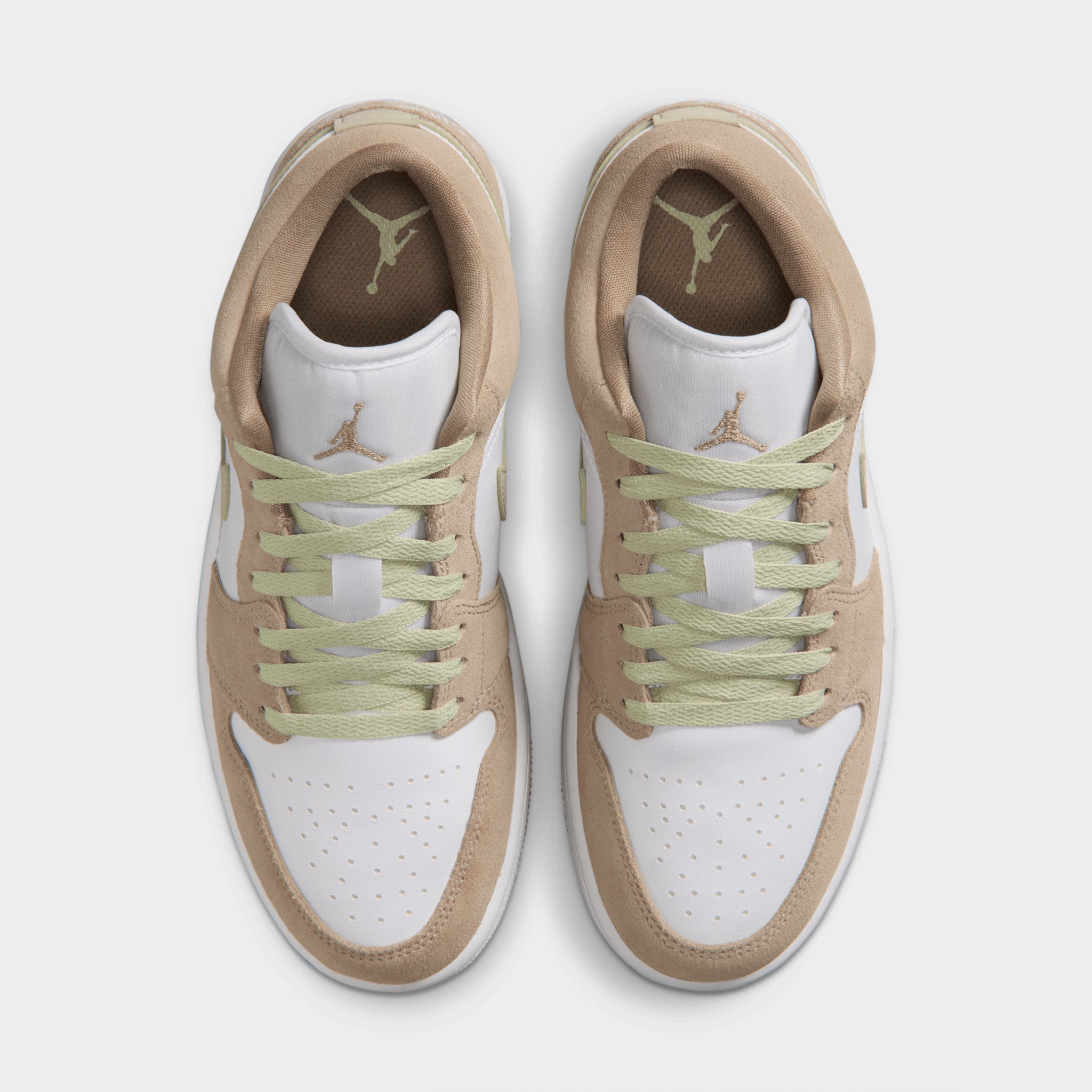 Jordan Women's 1 Low Khaki / White - Olive Aura – JD Sports