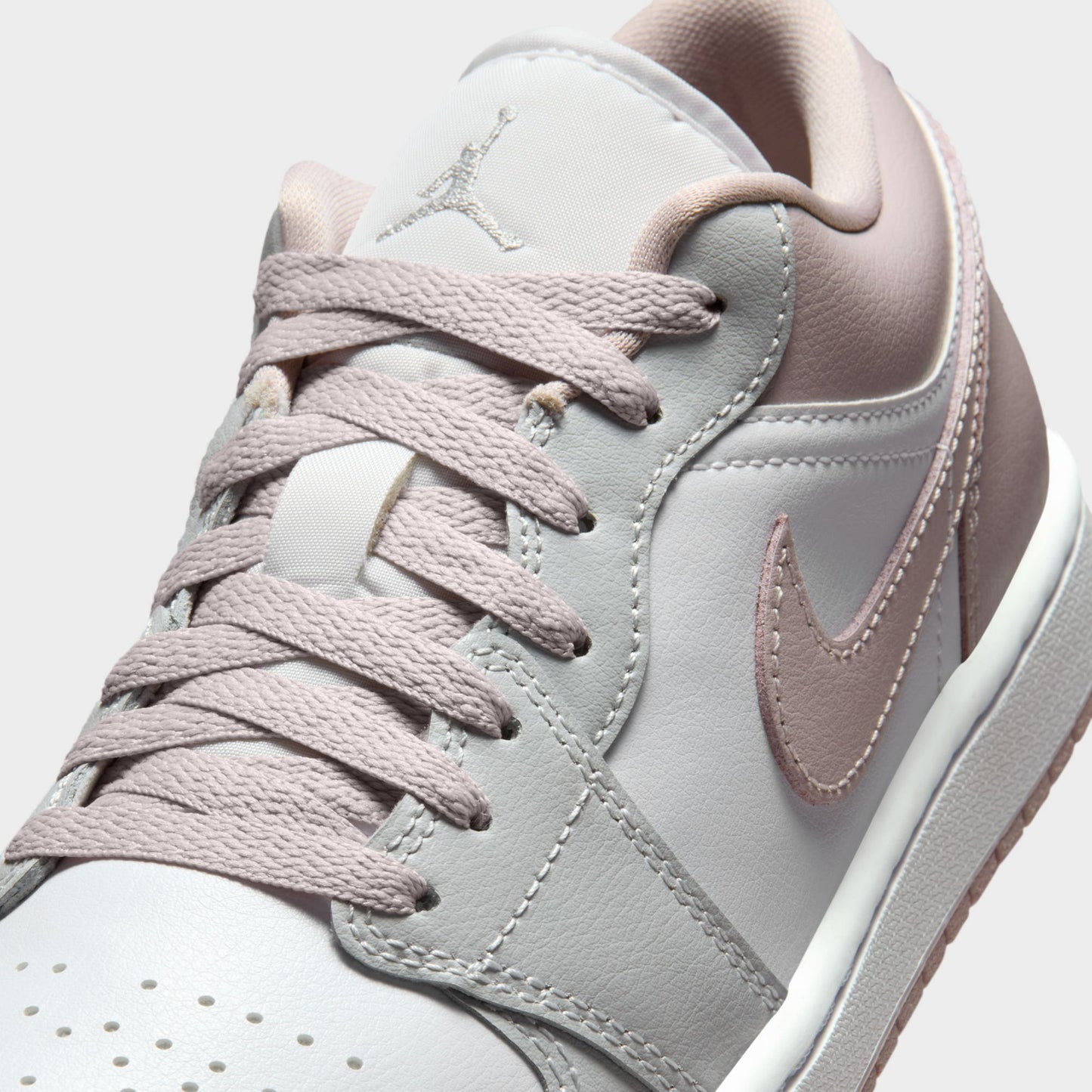 Jordan Women's 1 Low Particle Rose / Neutral Grey - White