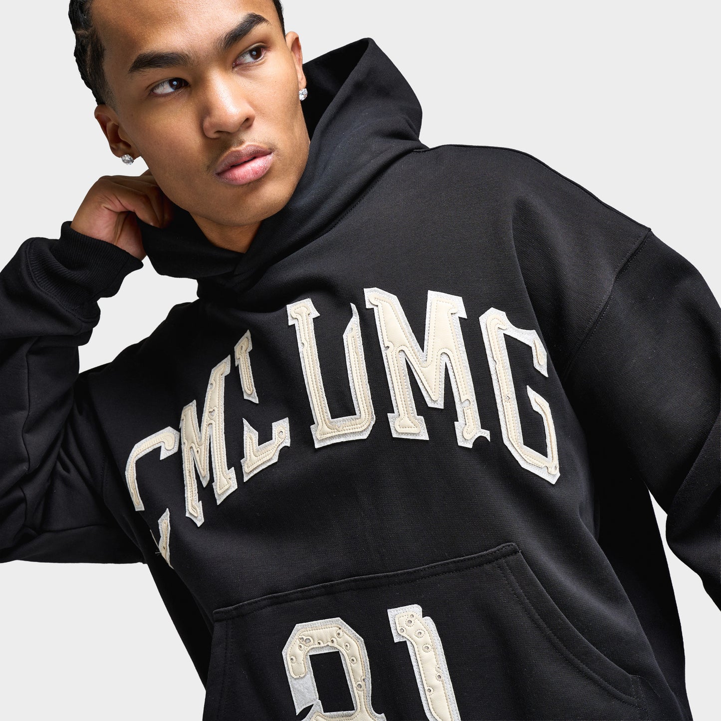 Criminal Damage Destroyed CD Chandail à Capuchon / Noir