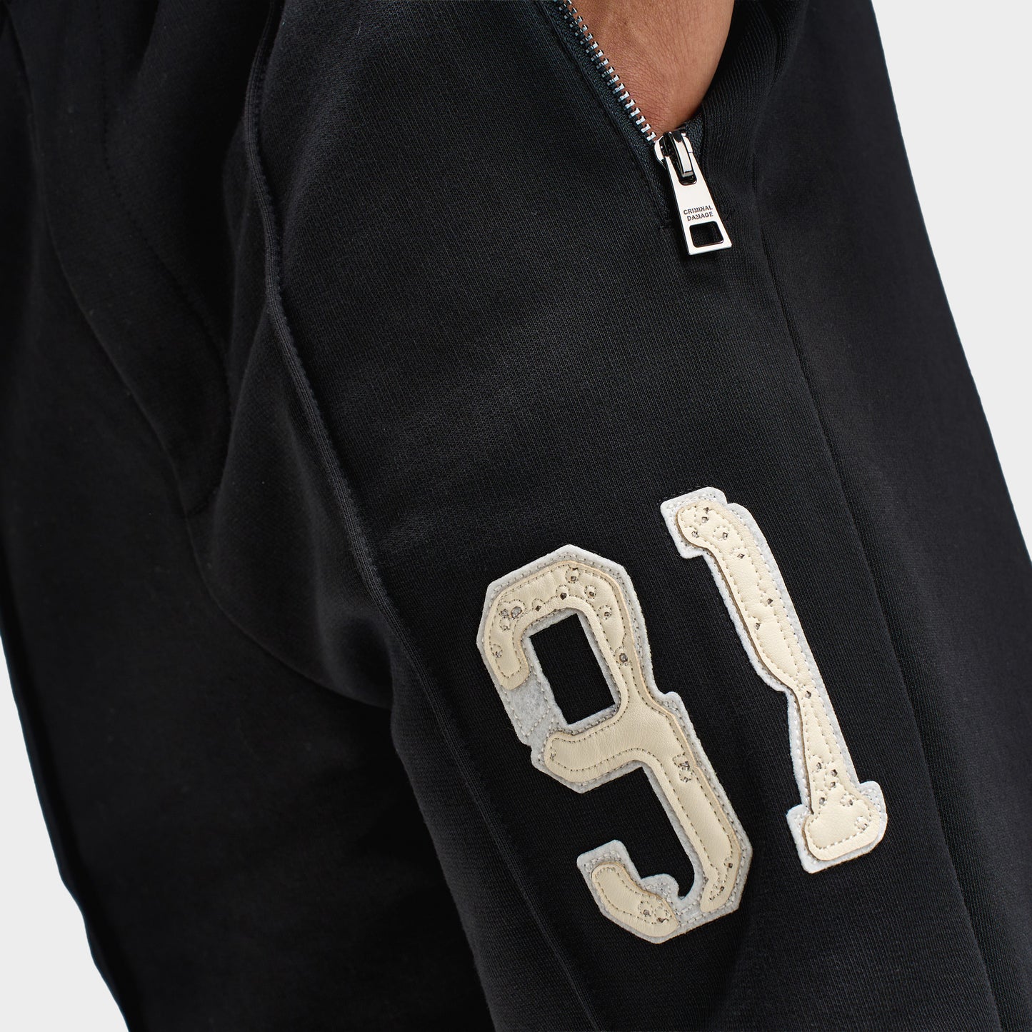 Criminal Damage Destroyed CD Pantalon Jogger / Noir