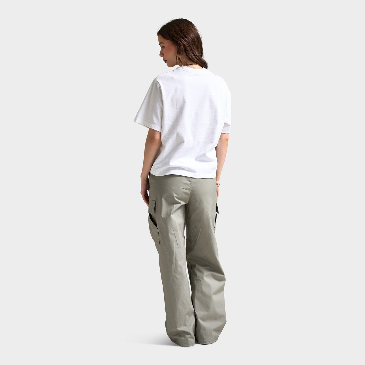 Nike Sportswear Women's Essential Boxy T-Shirt White / Black