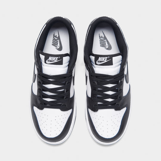 Nike Femmes Dunk Low Blanc / Noir - Blanc