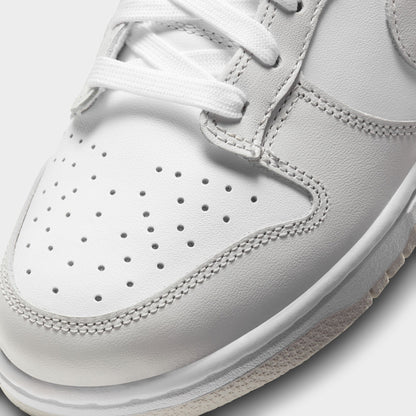 Nike Womens Dunk Low White / Photon Dust - White
