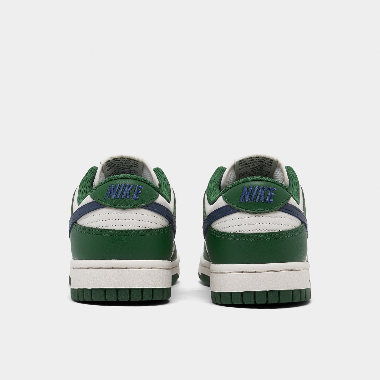 Nike Femmes Dunk Low Gorge Vert / Fantôme - Marine Minuit