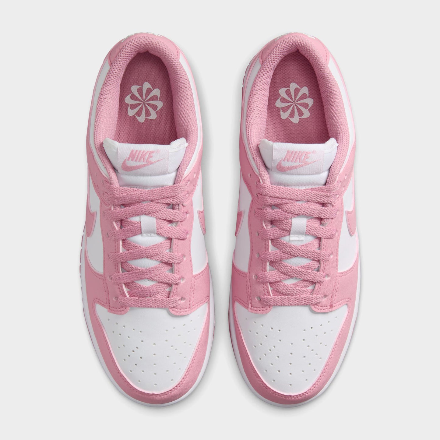 Nike Femmes Dunk Low Next Blanc nature / Rose élémentaire