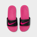 Pink nike kawa slides new arrivals