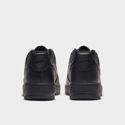 Nike Femmes Air Force 1 07 Noir / Noir