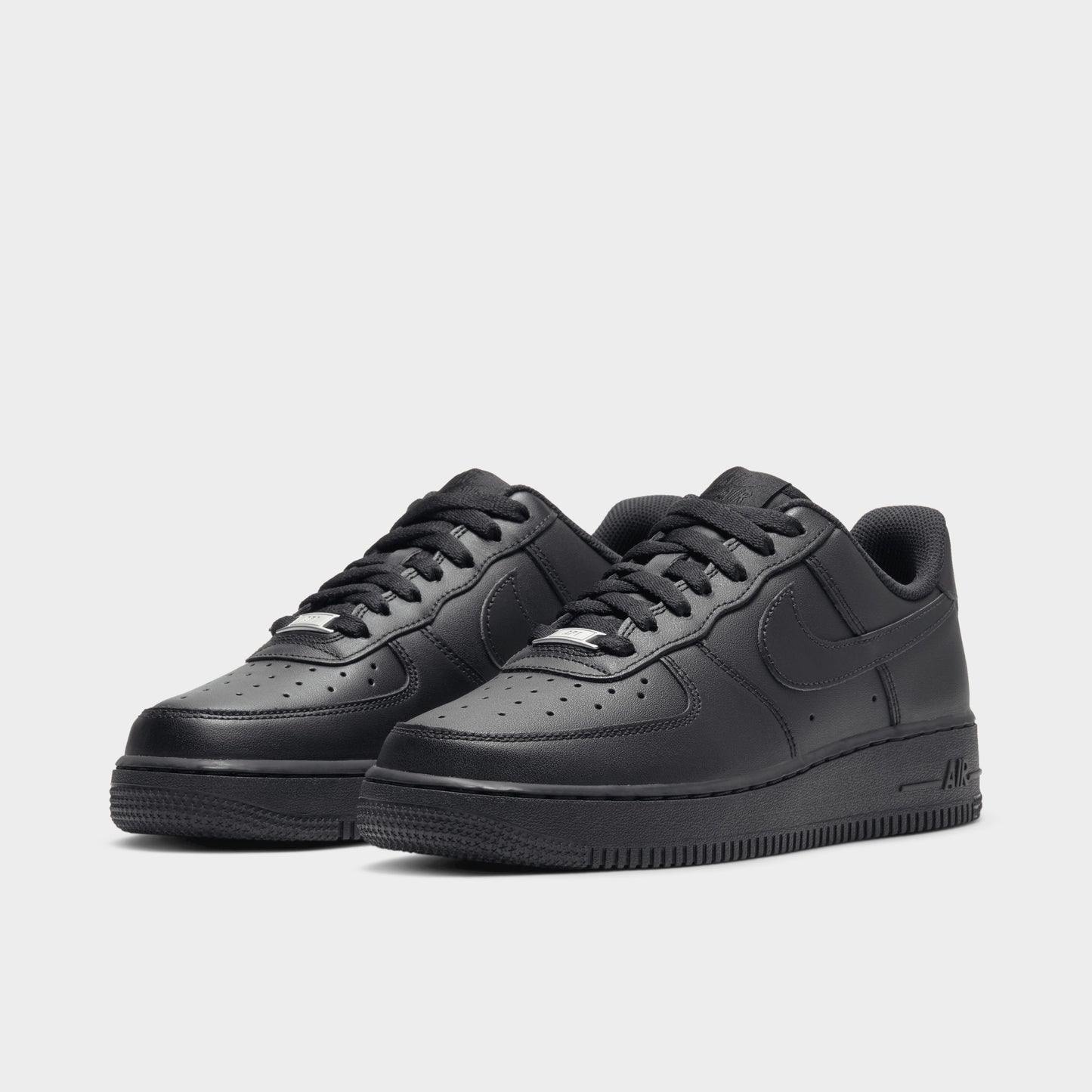 Nike Femmes Air Force 1 07 Noir / Noir