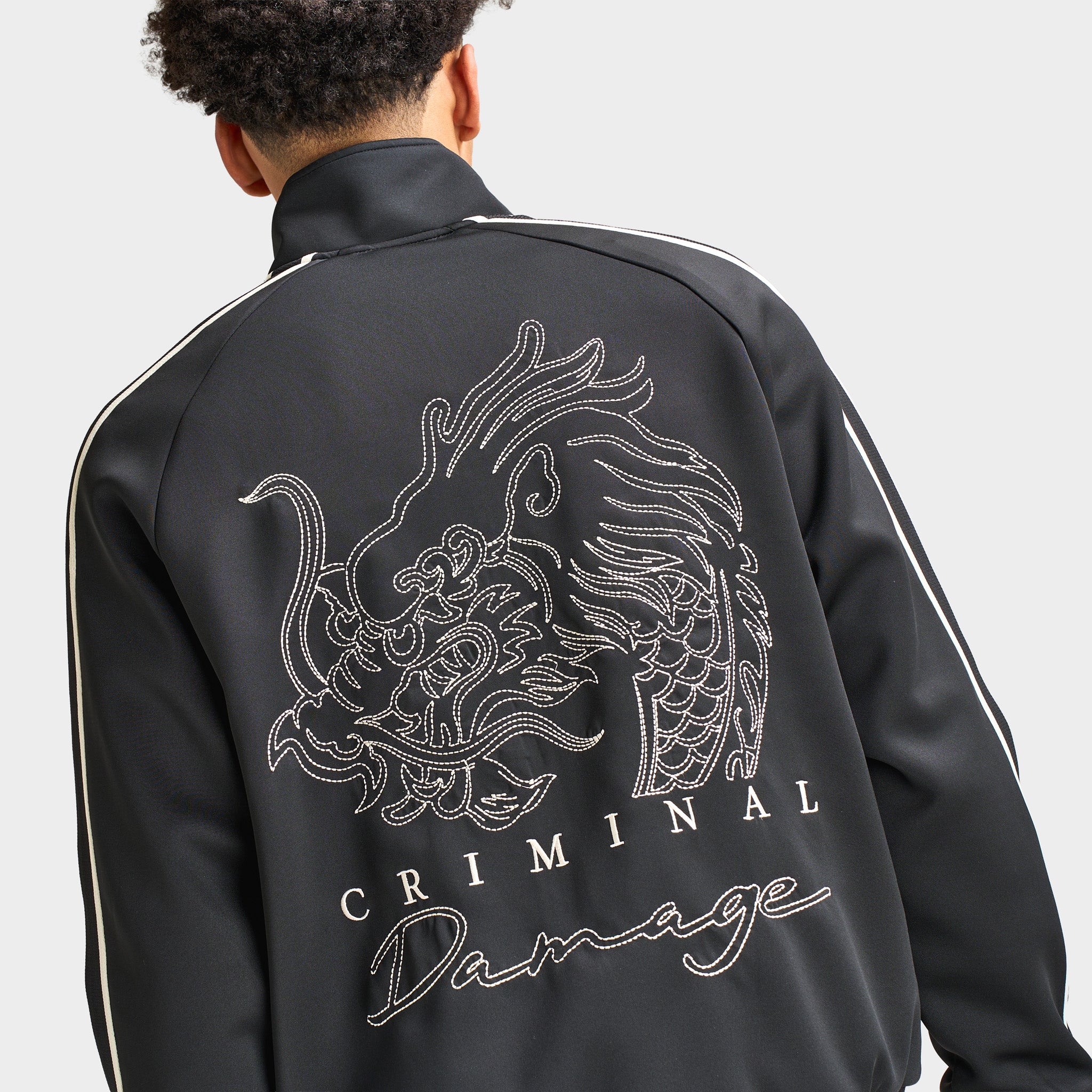 Criminal Damage Dragon Jacket Black / Ecru – JD Sports