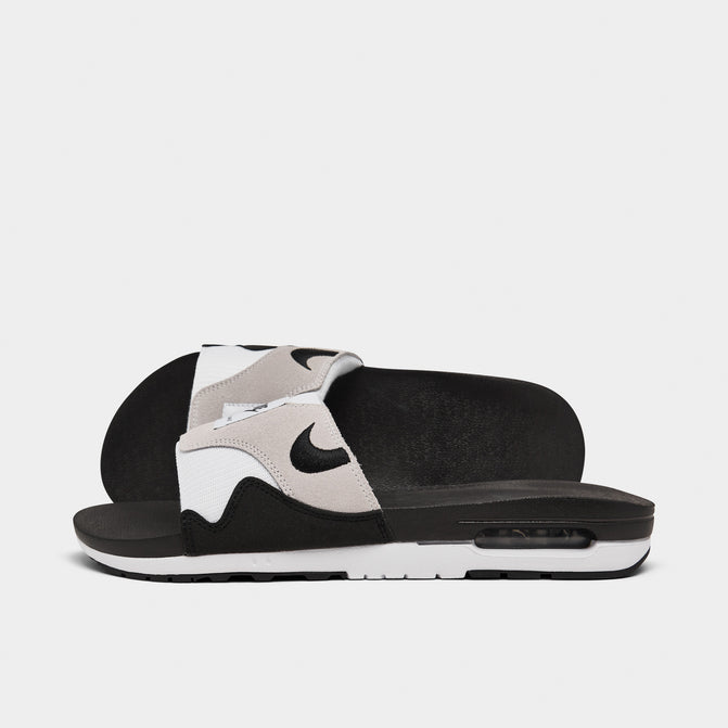 Nike Air Max 1 Slide White Black Neutral Grey JD Sports