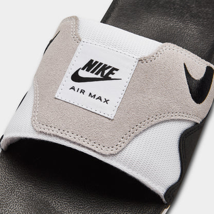 Nike Air Max 1 Slide White / Black - Neutral Grey