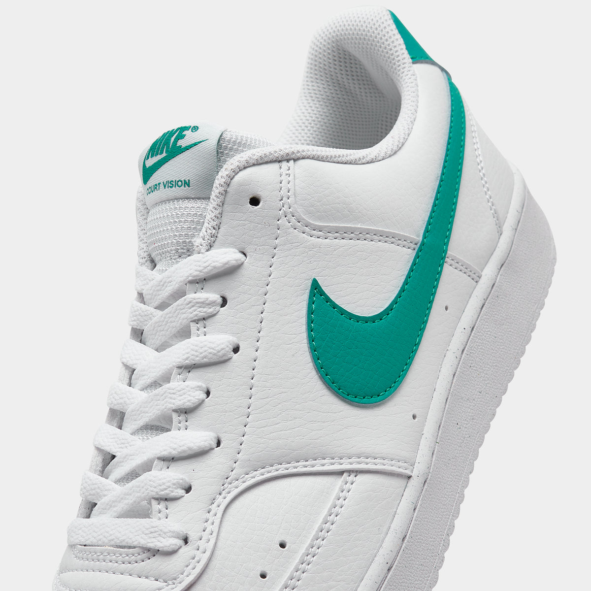 Nike Court Vision Low Next Nature White / Clear Jade | JD Sports Canada