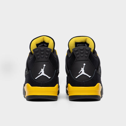 Jordan 4 Retro Black / White - Tour Yellow