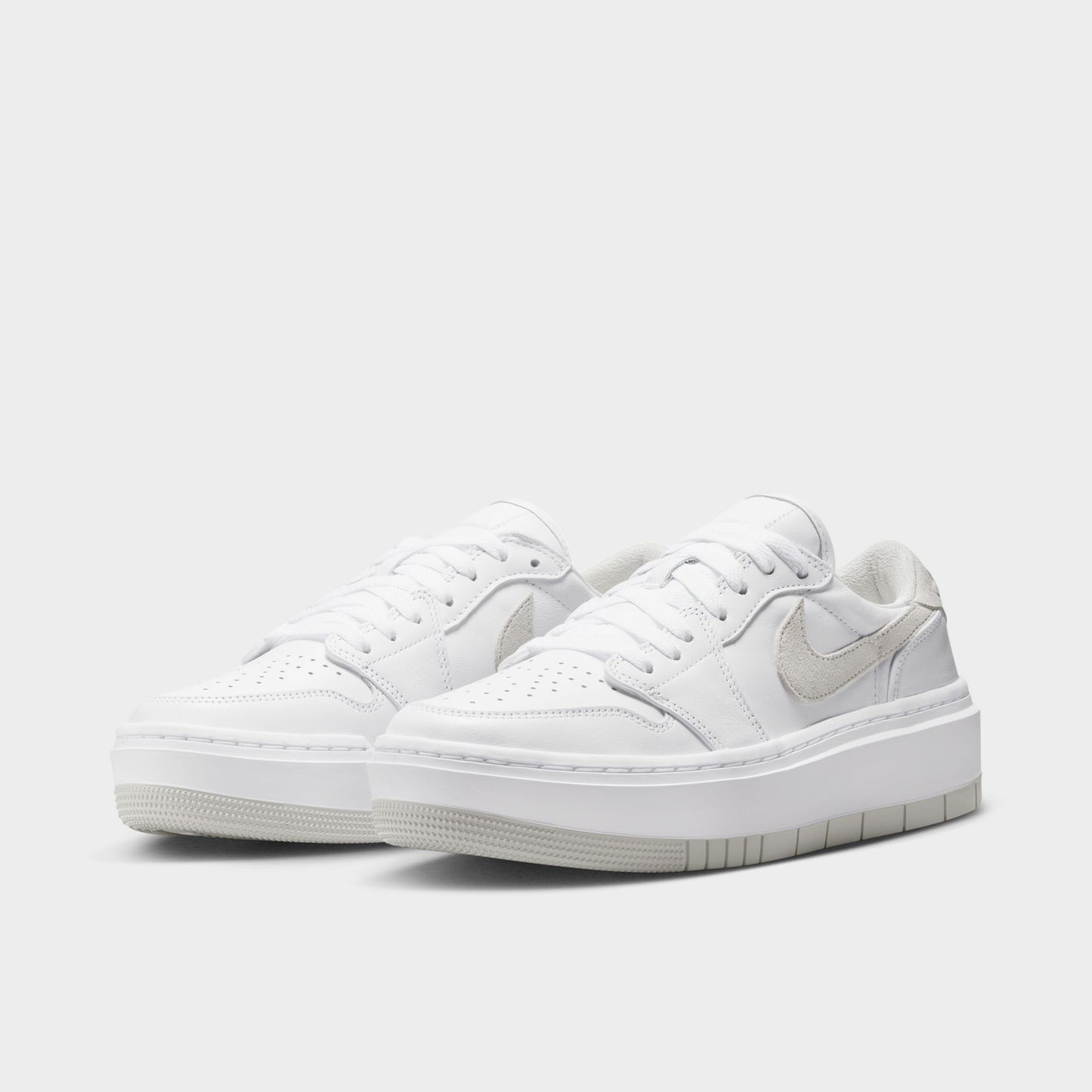 Jordan Women's 1 Elevate Low White / Neutral Grey - White
