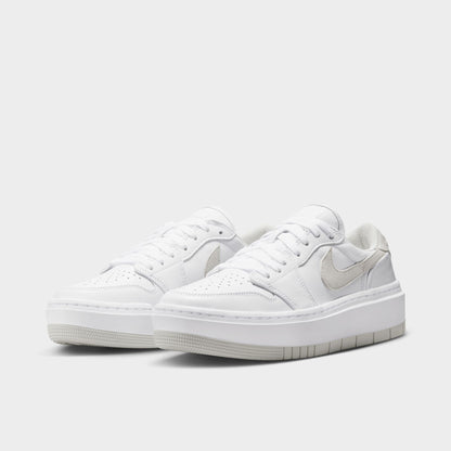 Jordan Women's 1 Elevate Low White / Neutral Grey - White