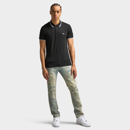 Lacoste Tipped Chandail Polo / Noir