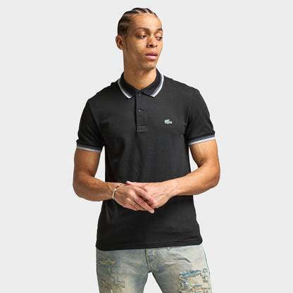 Lacoste Tipped Chandail Polo / Noir