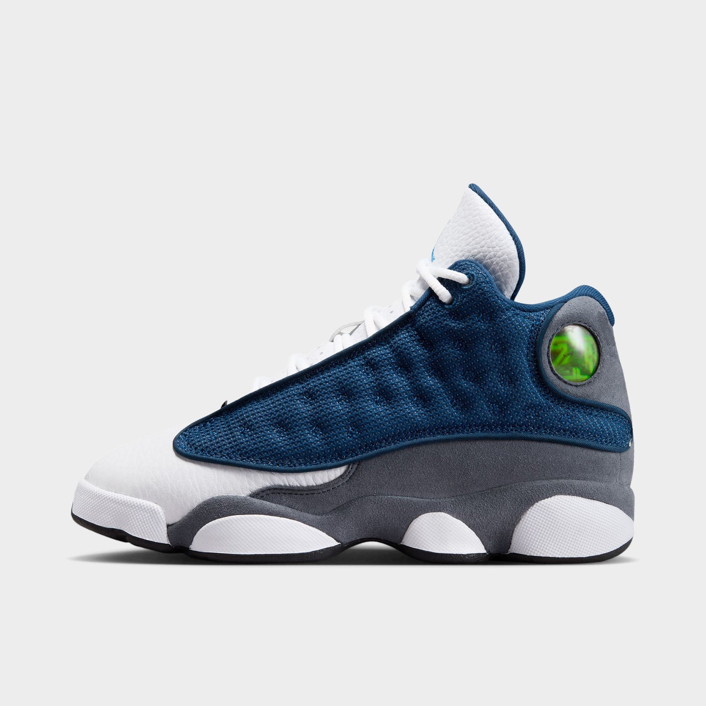 Jordan 13 Retro GS Marine / Bleu Université - Gris Flint
