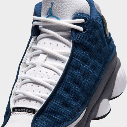 Jordan 13 Retro GS Marine / Bleu Université - Gris Flint