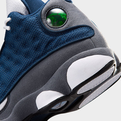 Jordan 13 Retro GS Marine / Bleu Université - Gris Flint