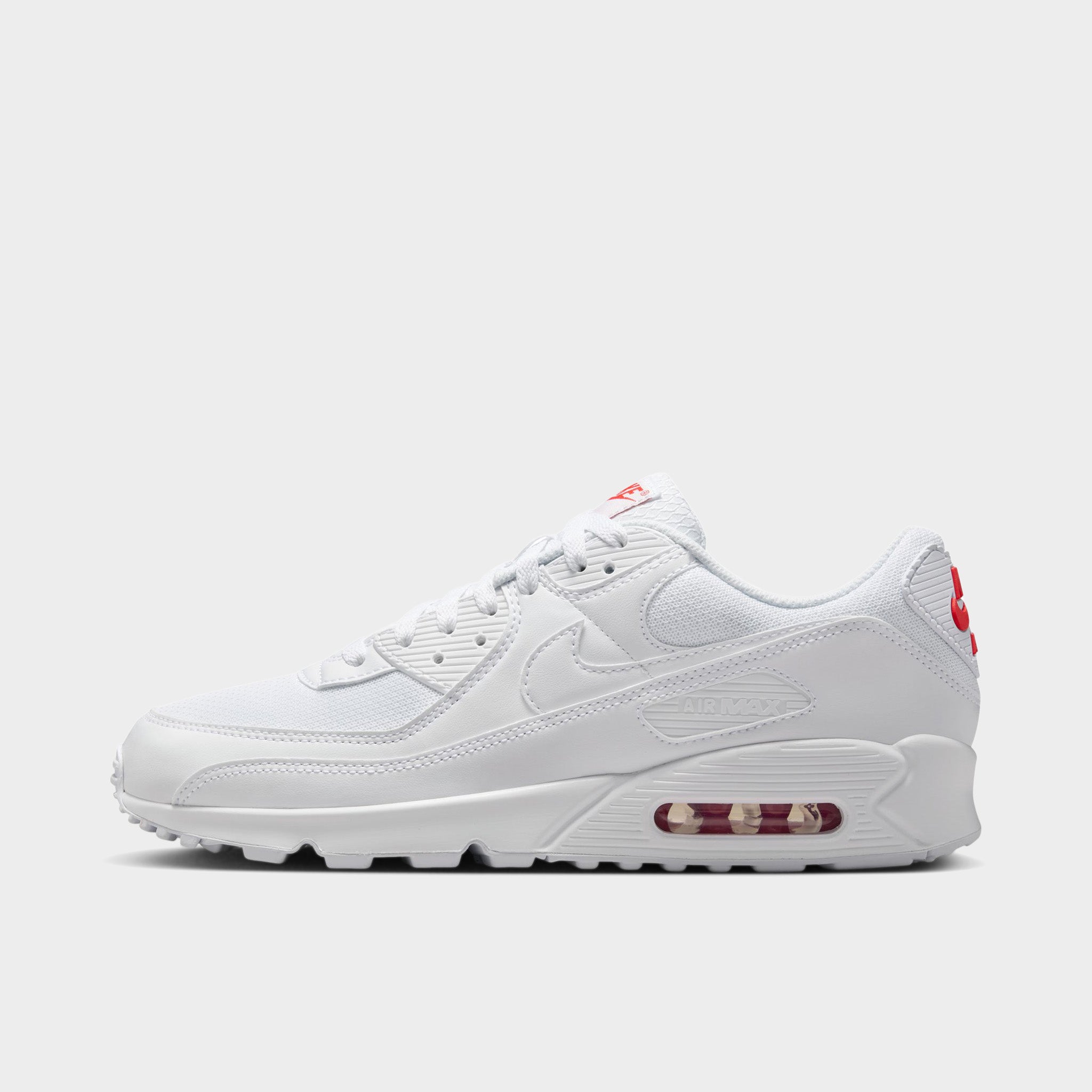 炭酸　　Nike Air Max 90 ホワイト/レッド Nike Air Max 90 White / White Crimson – JD Sports