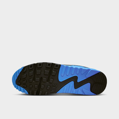 Nike Air Max 90 White / Blue Crystal - Lt Smoke