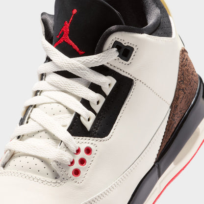 Jordan 3 Retro GS Sail / Black - University Red