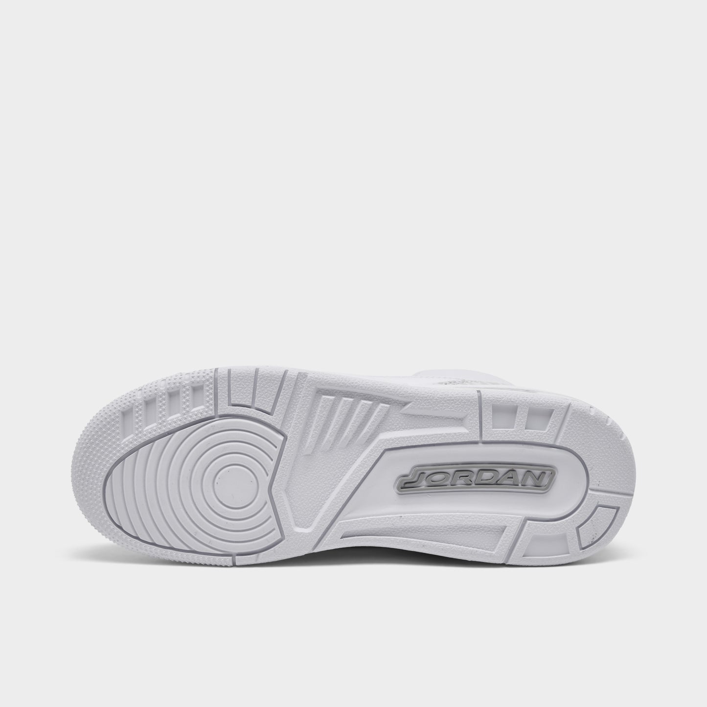Jordan 3 Retro GS White / Metallic Silver - White
