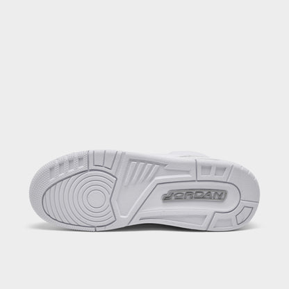 Jordan 3 Retro GS White / Metallic Silver - White