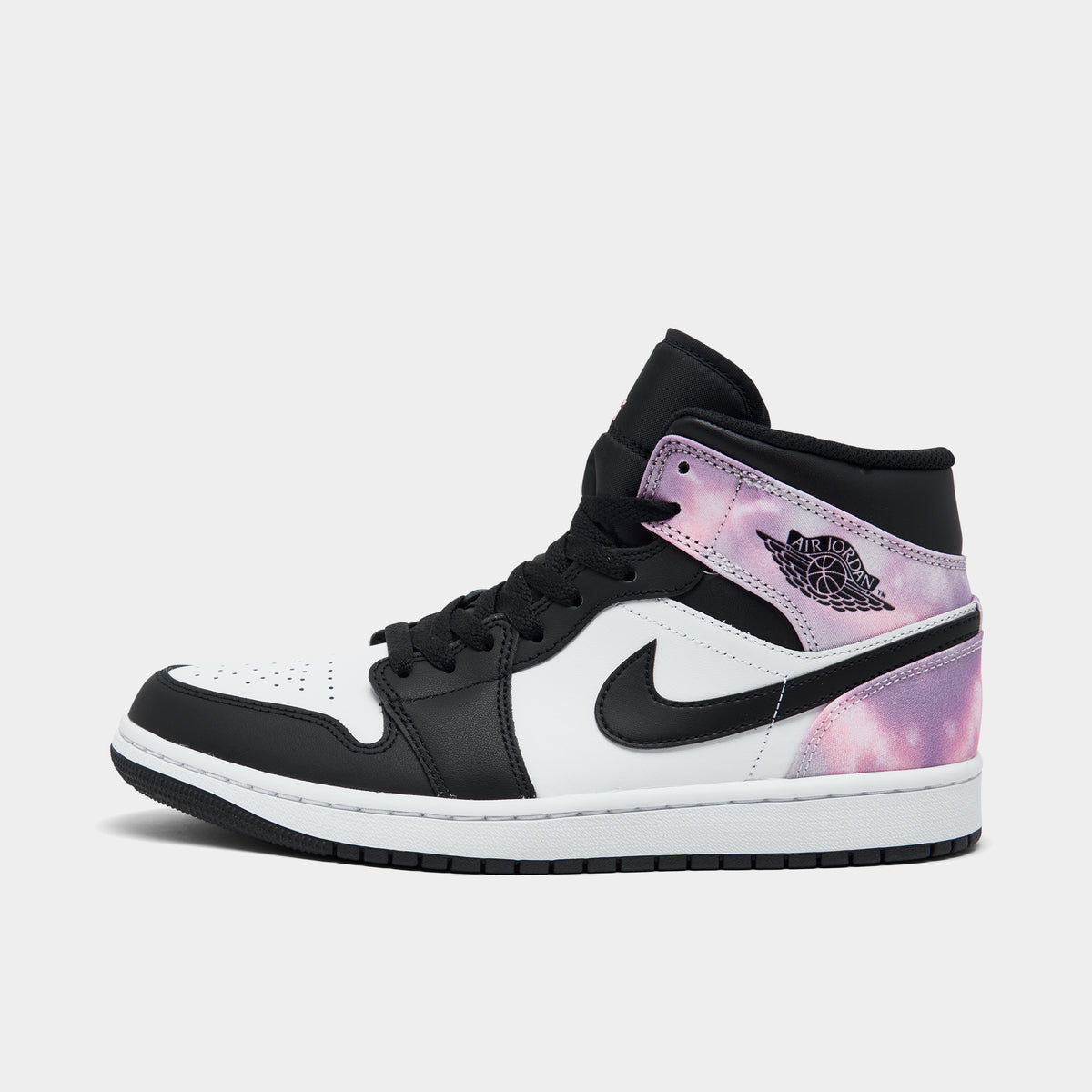 Jordan 1 Mid SE Black / Bleached Coral - White | JD Sports
