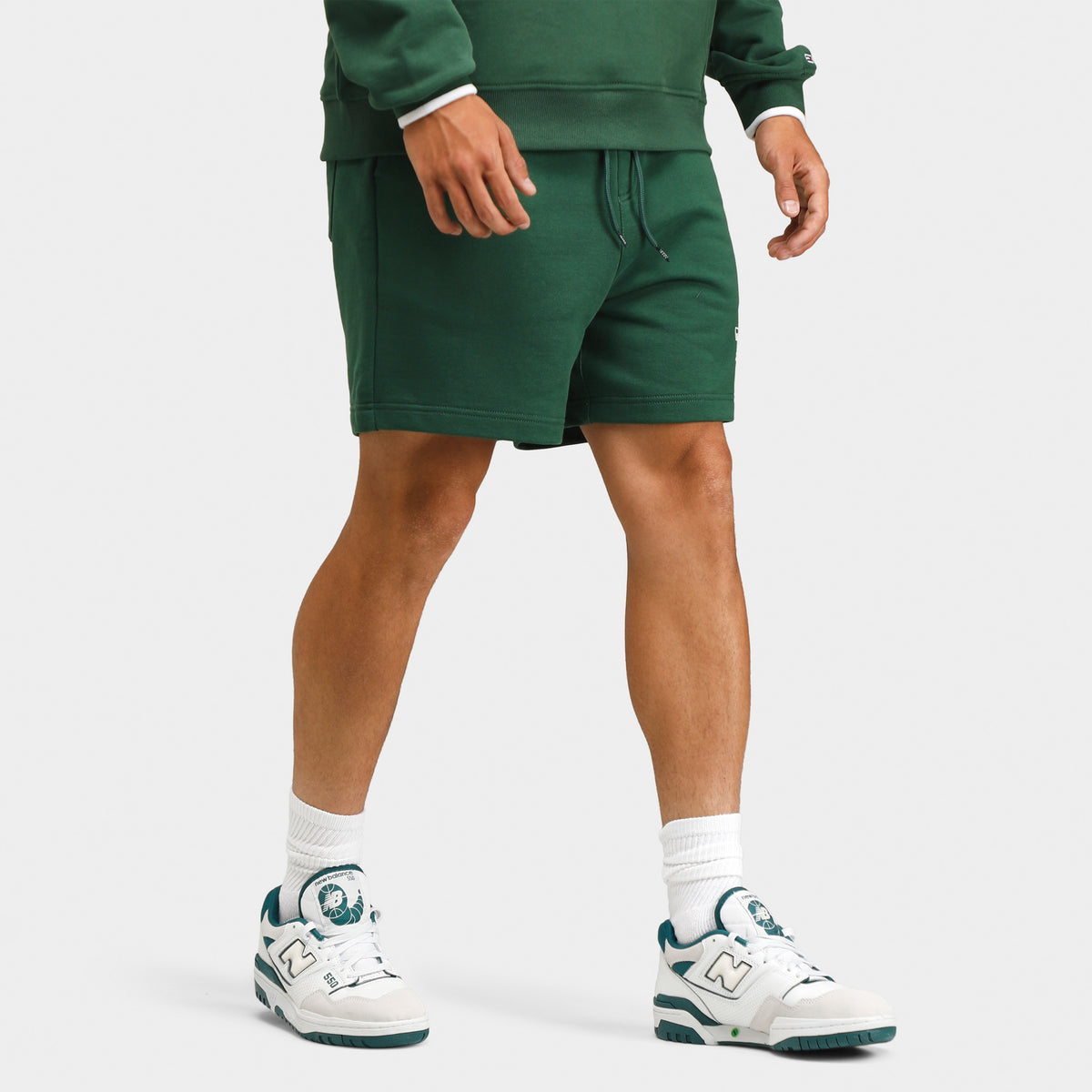 Tommy Jeans Collegiate Logo Sweat Shorts / Collegiate Green | JD Sports ...