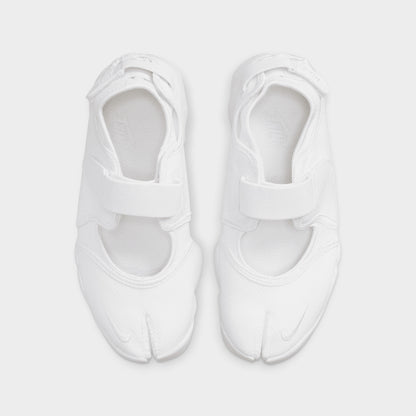 Nike Femmes Air Rift Breathe Blanc / Blanc - Platine pur