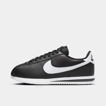 Nike Femmes Cortez Noir / Blanc