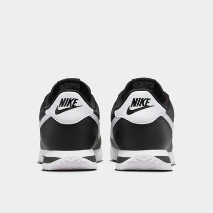 Nike Femmes Cortez Noir / Blanc