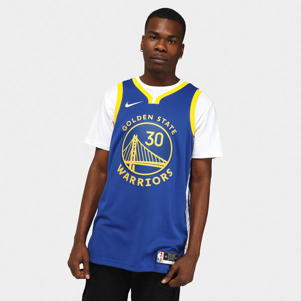 Curry blue jersey top