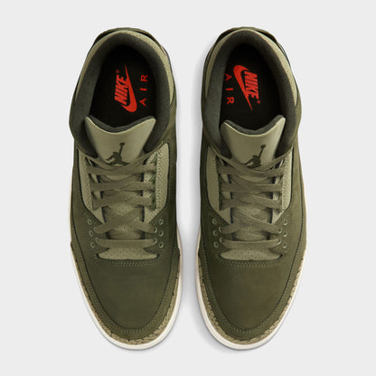 Air Jordan 3 Retro Medium Olive / Sequoia