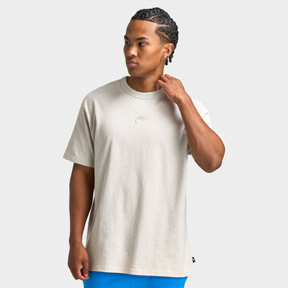 Nike Sportswear Premium Essentials T-shirt pour homme Os Clair / Gris Chiné