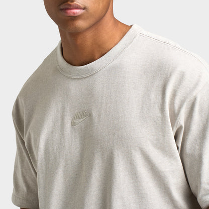 Nike Sportswear Premium Essentials T-shirt pour homme Os Clair / Gris Chiné