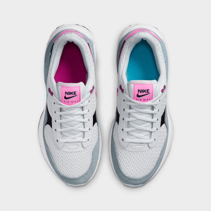 Nike Air Max SYSTM GS Blanc / Bleu Foudre - Noir